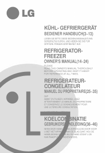 Bruksanvisning LG GR-642BVC Kyl-frys