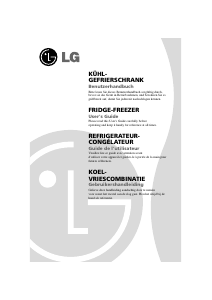 Bedienungsanleitung LG GR-B459BSQW Kühl-gefrierkombination