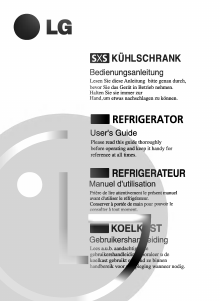 Bruksanvisning LG GR-C207GLC Kyl-frys