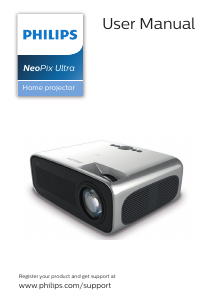 Bruksanvisning Philips NPX640 NeoPix Ultra Projektor