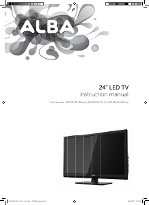 Manual Alba 236/207O-GW-3W-EGDPS-UK LED Television