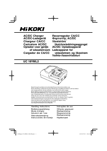 Manual de uso Hikoki UC 18YML2 Cargador de batería