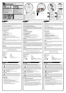 Instrukcja Smartwares RM149A Czujnik dymu