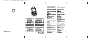 Manual Philips SHD8900 Headphone