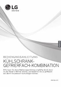 Bedienungsanleitung LG GBB548PZQZB Kühl-gefrierkombination