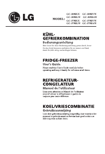 Bedienungsanleitung LG GC-309BUU Kühl-gefrierkombination