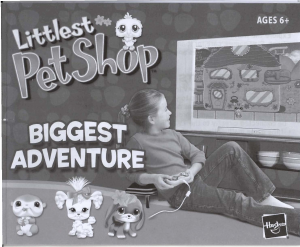 Handleiding Hasbro Littlest Pet Shop Biggest Adventure TV Game