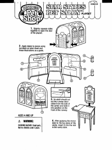 Handleiding Hasbro Littlest Pet Shop Star Styles Pet Salon