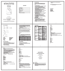 Handleiding ElectriQ EIQAF2 Friteuse