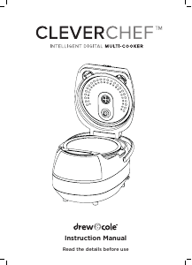 Bruksanvisning Drew & Cole CCMC01 CleverChef Multikokare