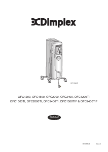 Handleiding Dimplex OFC1500TIFW Kachel