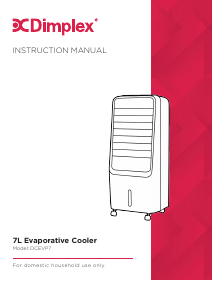 Handleiding Dimplex DCEVP7 Ventilator