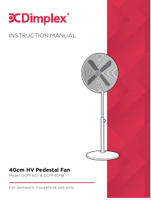 Handleiding Dimplex DCPF40MB Ventilator