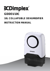 Handleiding Dimplex GDDEU10C Luchtontvochtiger