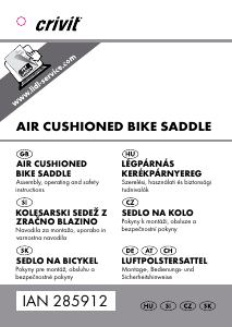Manual Crivit IAN 285912 Bicycle Saddle