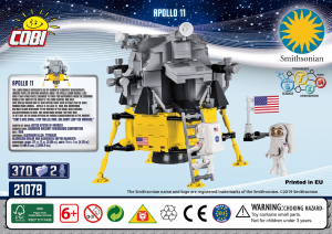 Kullanım kılavuzu Cobi set 21079 Smithsonian Apollo 11