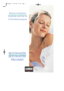 Mode d’emploi Calor 7930 Bodymaster Pèse-personne