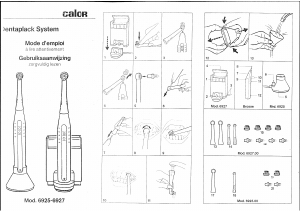 Mode d’emploi Calor 6927 Dentaplack Brosse à dents électrique
