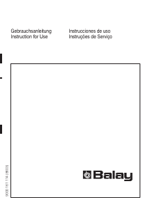 Manual Balay 3GUB3252 Freezer