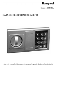 Manual de uso Honeywell 5301DOJ Caja fuerte