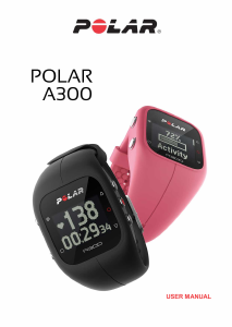 Bruksanvisning Polar A300 Aktivitetsspårare