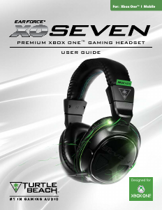 Handleiding Turtle Beach Ear Force XOSeven Headset