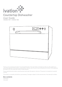 Manual Ivation IVADWCTBK Dishwasher
