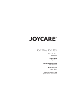 Manuale Joycare JC-1226 Seggiolone