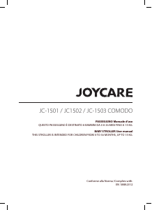 Bruksanvisning Joycare JC-1501 Comodo Barnvagn