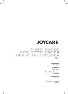 Handleiding Joycare JC-1281 Brio Kinderwagen