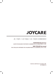 Manual Joycare JC-1503 Comodo Stroller
