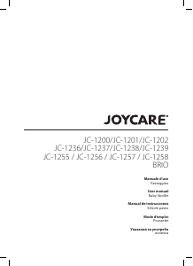 Manual de uso Joycare JC-1283 Brio Quadratini Cochecito