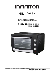 Manual Infiniton HSM-32NC46 Oven