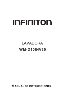 Manual Infiniton WM-D10INV30 Máquina de lavar roupa