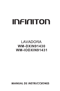 Manual Infiniton WM-IODXIN91431 Washing Machine
