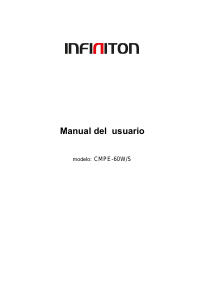 Manual Infiniton CMPE-60S Cooker Hood