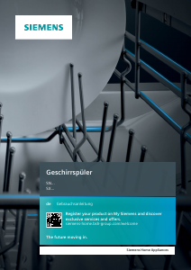 Bedienungsanleitung Siemens SX636X01NE Geschirrspüler