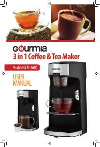 Handleiding Gourmia GCM3600 Koffiezetapparaat