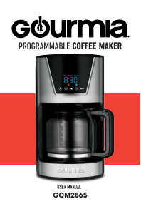 Bruksanvisning Gourmia GCM2865 Kaffebryggare