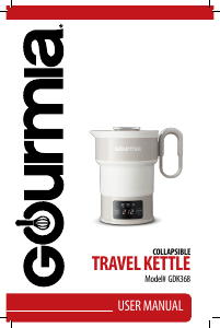 Bruksanvisning Gourmia GDK368 Vattenkokare