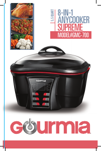Handleiding Gourmia GMC700 Multicooker