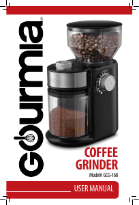 Bruksanvisning Gourmia GCG168 Kaffekvarn