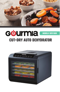 Bruksanvisning Gourmia GFD1680 Mattorkare