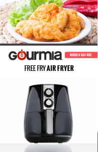 Bruksanvisning Gourmia GAF400 Fritös