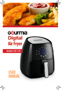 Bruksanvisning Gourmia GAF570 Fritös