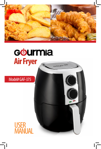 Bruksanvisning Gourmia GAF375 Fritös