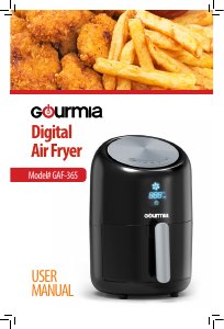 Bruksanvisning Gourmia GAF365 Fritös