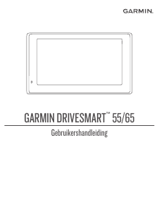 Handleiding Garmin DriveSmart 55 Navigatiesysteem