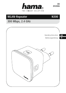 Handleiding Hama 00053306 Range extender