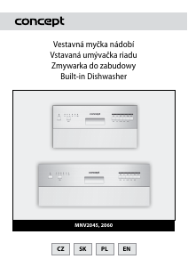 Manual Concept MNV2060 Dishwasher
